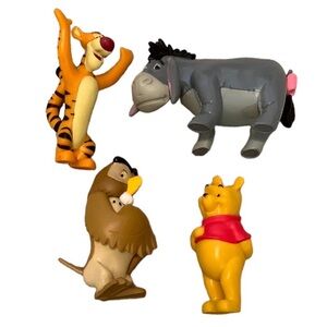 Disney Winnie The Pooh and Friends Figures Lot Eeyore Tigger Owl